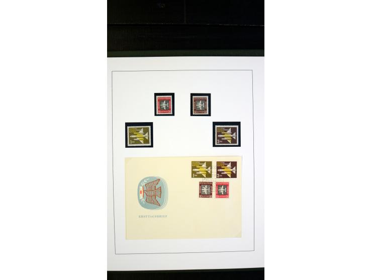1945/90, postfrische und etwas gestempelte Sammlung mit FDC, dabei SBZ Mi.-Nr. Bl.1X, 4, 5X (2), 5Y (2), 5S, 6 (4), DDR Bl.7 