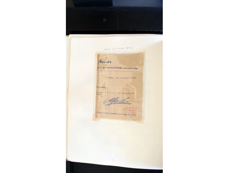 1945/61, ungebrauchte/postfrische und gestempelte Sammlung ab SBZ mit besseren Werten dabei Mi.-Nr. 8y, BIa, Block 1t, Block 