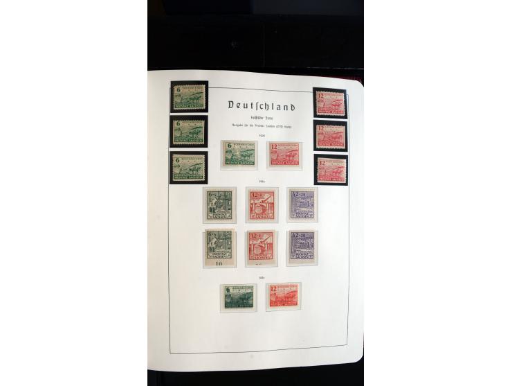 1945/61, ungebrauchte/postfrische und gestempelte Sammlung ab SBZ mit besseren Werten dabei Mi.-Nr. 8y, BIa, Block 1t, Block 