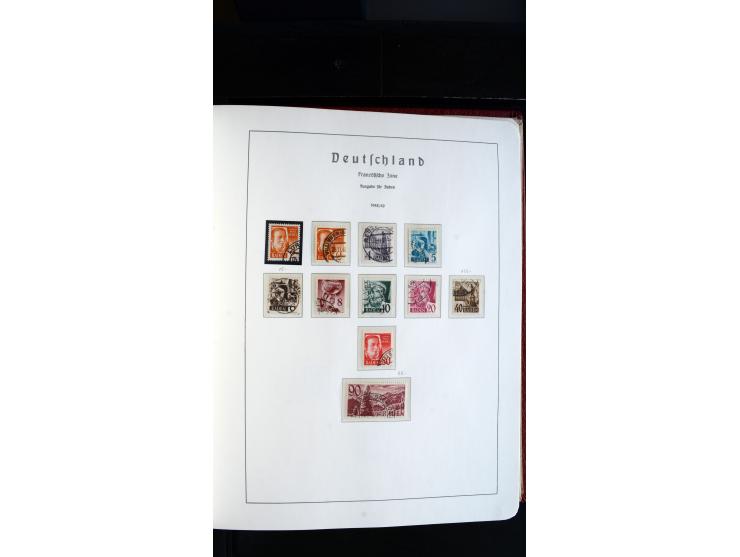 1945/61, ungebrauchte/postfrische und gestempelte Sammlung ab SBZ mit besseren Werten dabei Mi.-Nr. 8y, BIa, Block 1t, Block 