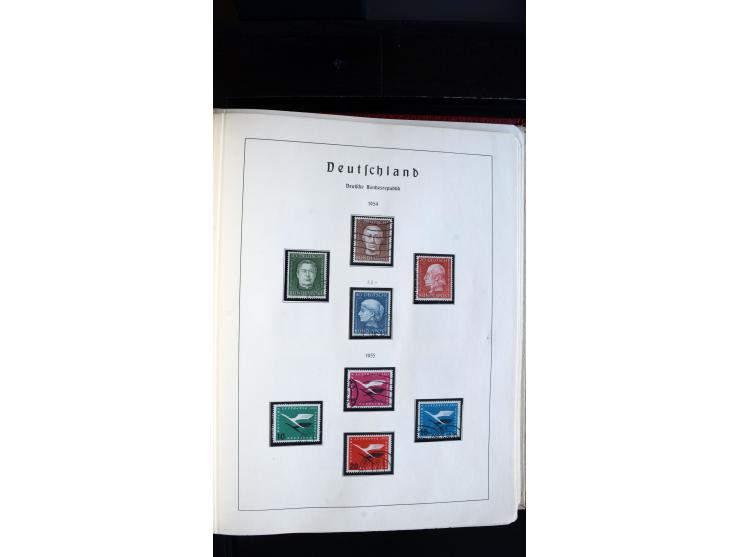 1945/61, ungebrauchte/postfrische und gestempelte Sammlung ab SBZ mit besseren Werten dabei Mi.-Nr. 8y, BIa, Block 1t, Block 