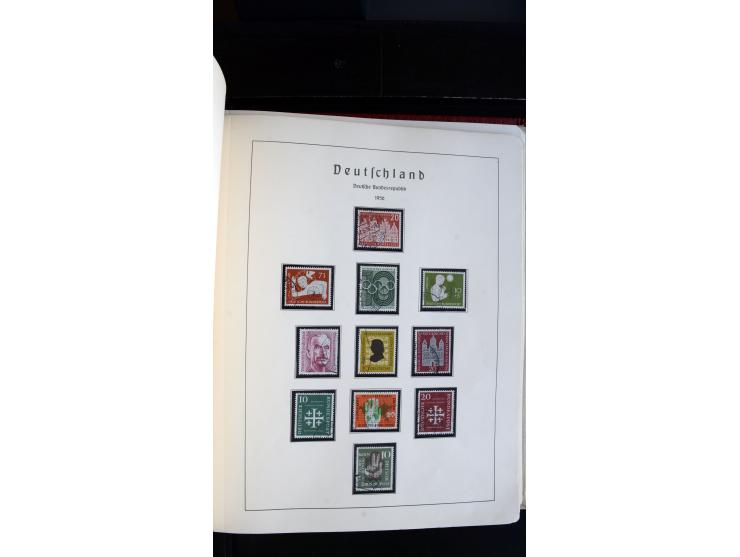 1945/61, ungebrauchte/postfrische und gestempelte Sammlung ab SBZ mit besseren Werten dabei Mi.-Nr. 8y, BIa, Block 1t, Block 