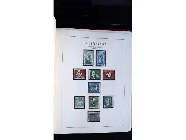 1945/61, ungebrauchte/postfrische und gestempelte Sammlung ab SBZ mit besseren Werten dabei Mi.-Nr. 8y, BIa, Block 1t, Block 