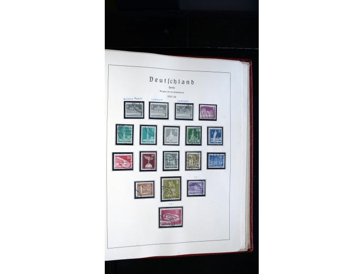 1945/61, ungebrauchte/postfrische und gestempelte Sammlung ab SBZ mit besseren Werten dabei Mi.-Nr. 8y, BIa, Block 1t, Block 