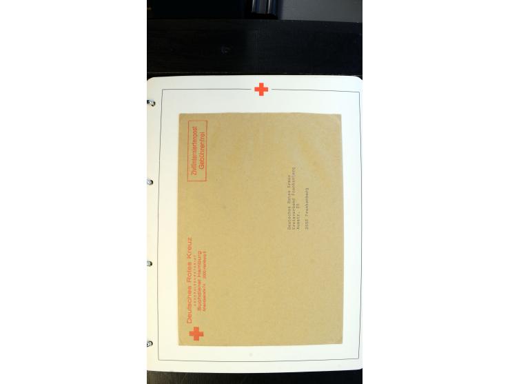 1945/2000 (ca.), umfangreiche Sammlung "Der Suchdienst vom Rotem Kreuz" mit einigen hundert Briefen und Karten inkl. KGF-Vord