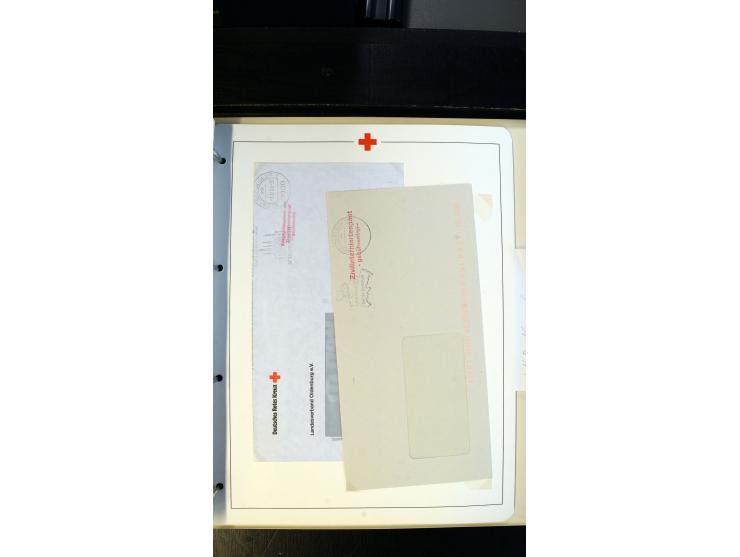 1945/2000 (ca.), umfangreiche Sammlung "Der Suchdienst vom Rotem Kreuz" mit einigen hundert Briefen und Karten inkl. KGF-Vord