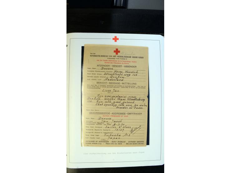 1945/2000 (ca.), umfangreiche Sammlung "Der Suchdienst vom Rotem Kreuz" mit einigen hundert Briefen und Karten inkl. KGF-Vord