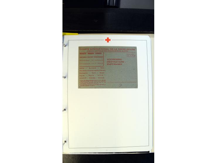 1945/2000 (ca.), umfangreiche Sammlung "Der Suchdienst vom Rotem Kreuz" mit einigen hundert Briefen und Karten inkl. KGF-Vord