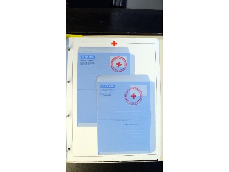 1945/2000 (ca.), umfangreiche Sammlung "Der Suchdienst vom Rotem Kreuz" mit einigen hundert Briefen und Karten inkl. KGF-Vord