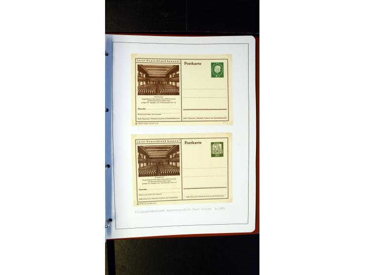 GELSENKIRCHEN: 1860/2000 (ca.), Sammlung ab Preußen in vier Alben, dabei interessante Frankaturen und Stempel, R-Briefe, Luft