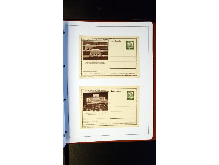 GELSENKIRCHEN: 1860/2000 (ca.), Sammlung ab Preußen in vier Alben, dabei interessante Frankaturen und Stempel, R-Briefe, Luft