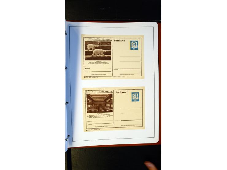 GELSENKIRCHEN: 1860/2000 (ca.), Sammlung ab Preußen in vier Alben, dabei interessante Frankaturen und Stempel, R-Briefe, Luft