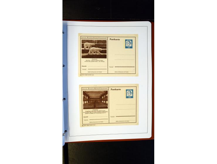 GELSENKIRCHEN: 1860/2000 (ca.), Sammlung ab Preußen in vier Alben, dabei interessante Frankaturen und Stempel, R-Briefe, Luft