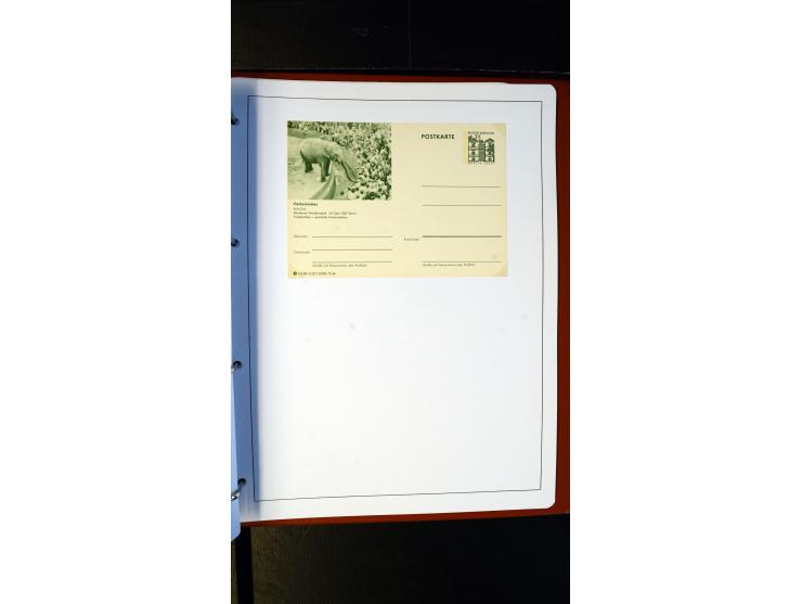 GELSENKIRCHEN: 1860/2000 (ca.), Sammlung ab Preußen in vier Alben, dabei interessante Frankaturen und Stempel, R-Briefe, Luft