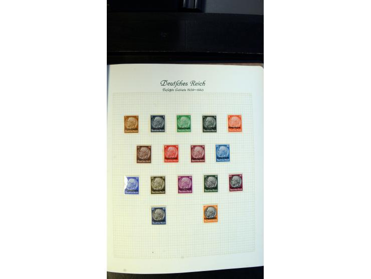 1939/45, meist ungebrauchte und postfrische Sammlung mit einigen besseren und kpl. Ausgaben, dabei u.a. Kotor Mi.-Nr. 1-6, Mo