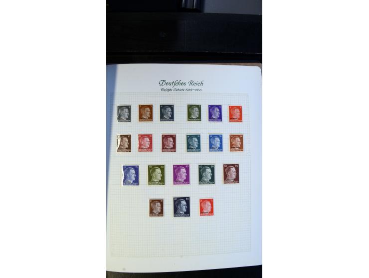 1939/45, meist ungebrauchte und postfrische Sammlung mit einigen besseren und kpl. Ausgaben, dabei u.a. Kotor Mi.-Nr. 1-6, Mo