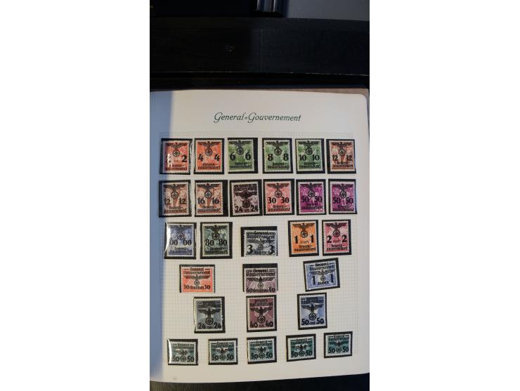 1939/45, meist ungebrauchte und postfrische Sammlung mit einigen besseren und kpl. Ausgaben, dabei u.a. Kotor Mi.-Nr. 1-6, Mo