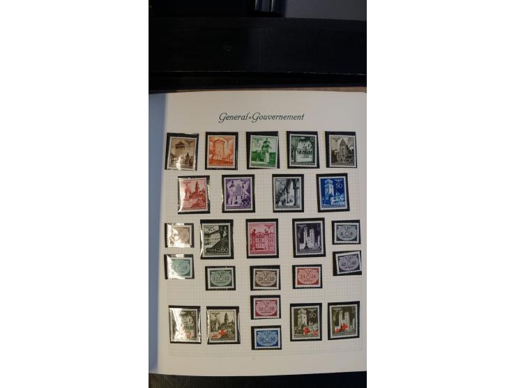 1939/45, meist ungebrauchte und postfrische Sammlung mit einigen besseren und kpl. Ausgaben, dabei u.a. Kotor Mi.-Nr. 1-6, Mo