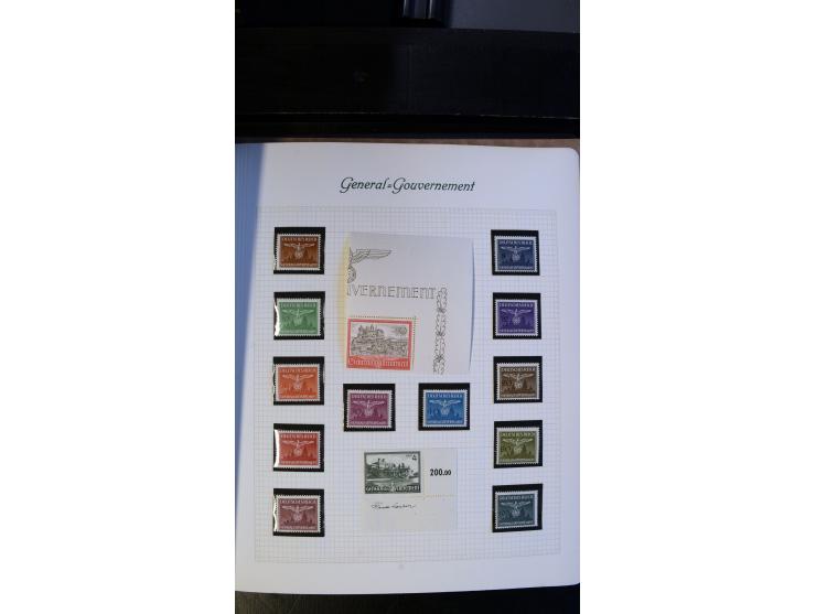 1939/45, meist ungebrauchte und postfrische Sammlung mit einigen besseren und kpl. Ausgaben, dabei u.a. Kotor Mi.-Nr. 1-6, Mo