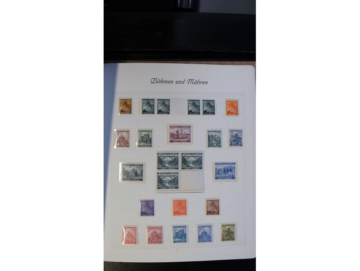 1939/45, meist ungebrauchte und postfrische Sammlung mit einigen besseren und kpl. Ausgaben, dabei u.a. Kotor Mi.-Nr. 1-6, Mo