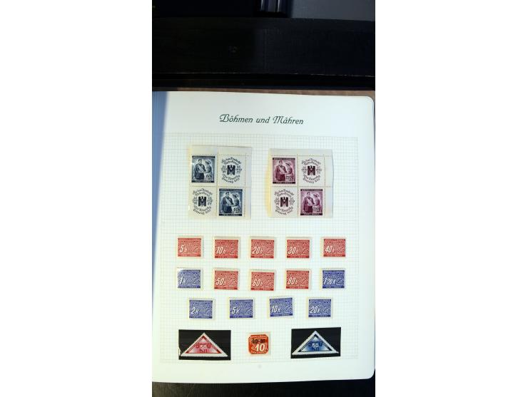 1939/45, meist ungebrauchte und postfrische Sammlung mit einigen besseren und kpl. Ausgaben, dabei u.a. Kotor Mi.-Nr. 1-6, Mo