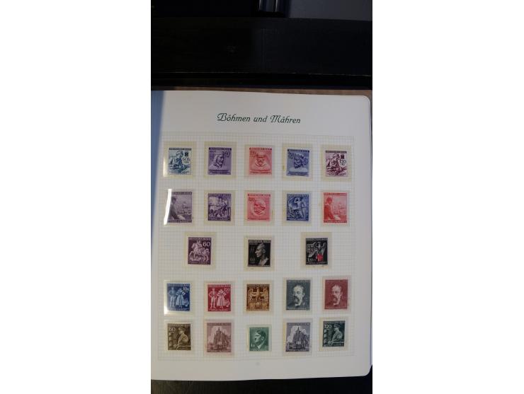 1939/45, meist ungebrauchte und postfrische Sammlung mit einigen besseren und kpl. Ausgaben, dabei u.a. Kotor Mi.-Nr. 1-6, Mo