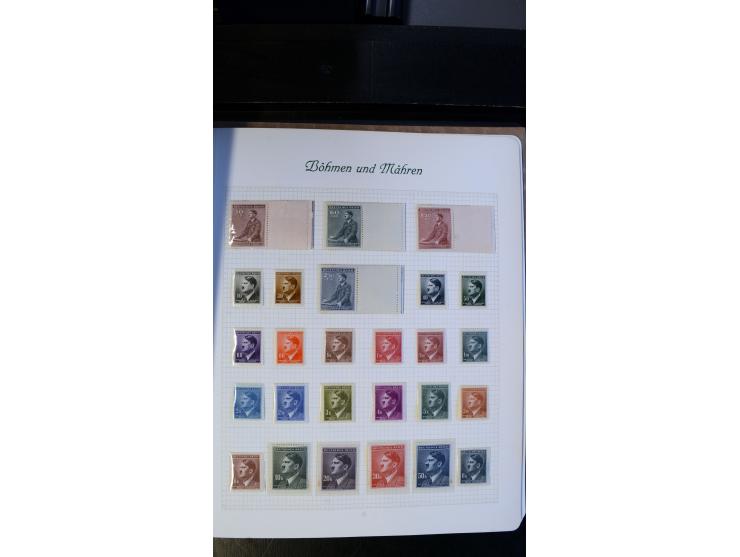 1939/45, meist ungebrauchte und postfrische Sammlung mit einigen besseren und kpl. Ausgaben, dabei u.a. Kotor Mi.-Nr. 1-6, Mo