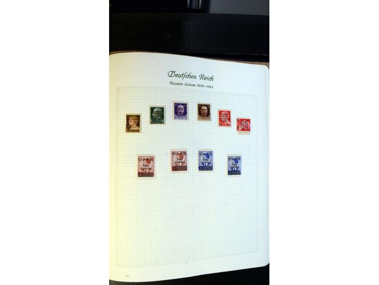 1939/45, meist ungebrauchte und postfrische Sammlung mit einigen besseren und kpl. Ausgaben, dabei u.a. Kotor Mi.-Nr. 1-6, Mo