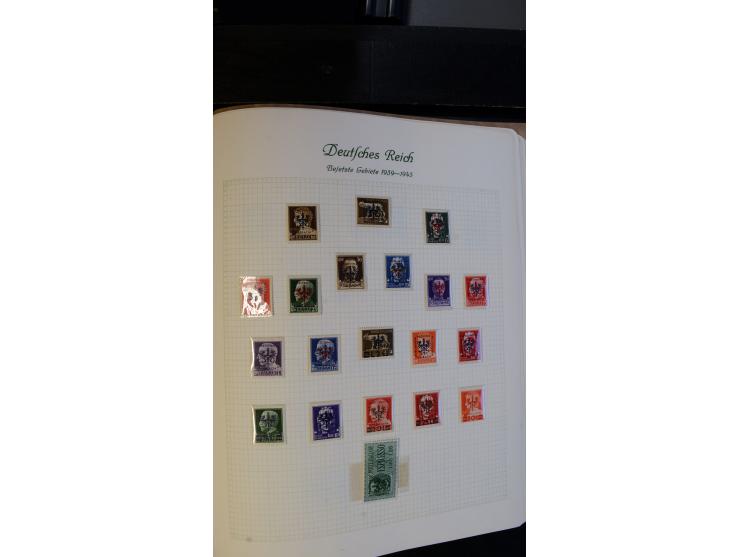 1939/45, meist ungebrauchte und postfrische Sammlung mit einigen besseren und kpl. Ausgaben, dabei u.a. Kotor Mi.-Nr. 1-6, Mo