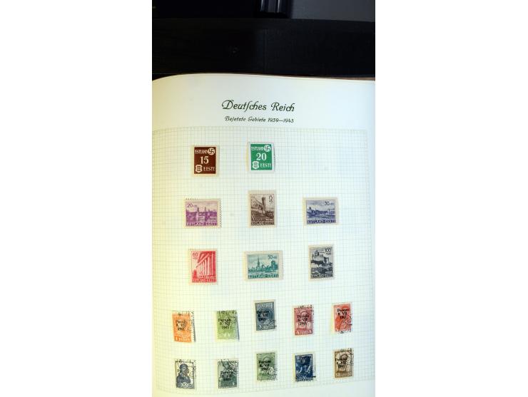 1939/45, meist ungebrauchte und postfrische Sammlung mit einigen besseren und kpl. Ausgaben, dabei u.a. Kotor Mi.-Nr. 1-6, Mo