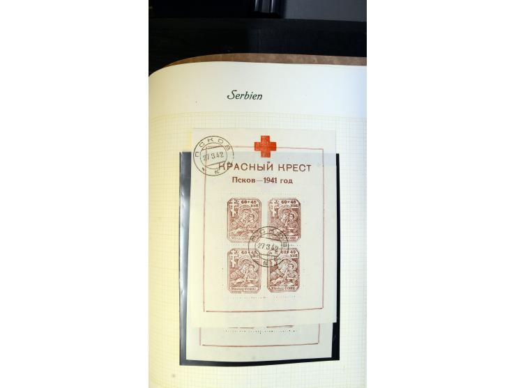 1939/45, meist ungebrauchte und postfrische Sammlung mit einigen besseren und kpl. Ausgaben, dabei u.a. Kotor Mi.-Nr. 1-6, Mo