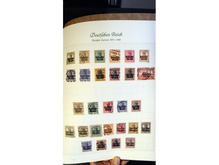 1939/45, meist ungebrauchte und postfrische Sammlung mit einigen besseren und kpl. Ausgaben, dabei u.a. Kotor Mi.-Nr. 1-6, Mo