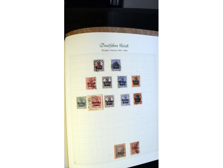 1939/45, meist ungebrauchte und postfrische Sammlung mit einigen besseren und kpl. Ausgaben, dabei u.a. Kotor Mi.-Nr. 1-6, Mo