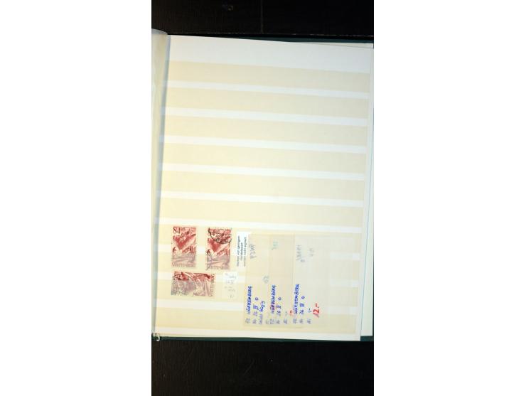 1945/49, postfrischer, ungebrauchter und gestempelter Bestand mit vielen guten Werten, Sätzen und Blocks, etliches sign. Schl