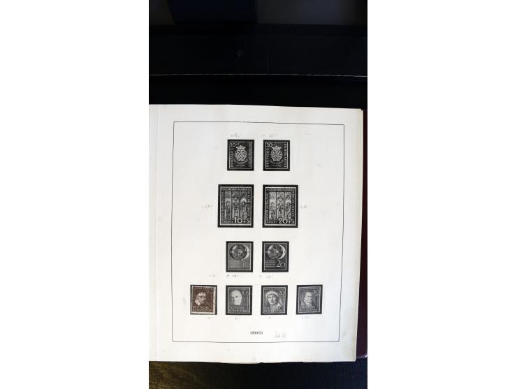 1945/2003(ca.), ungebrauchte/postfrische und gestempelte Sammlung mit einigen Briefen dabei gute frühe Ausgaben Bund/Berlin u