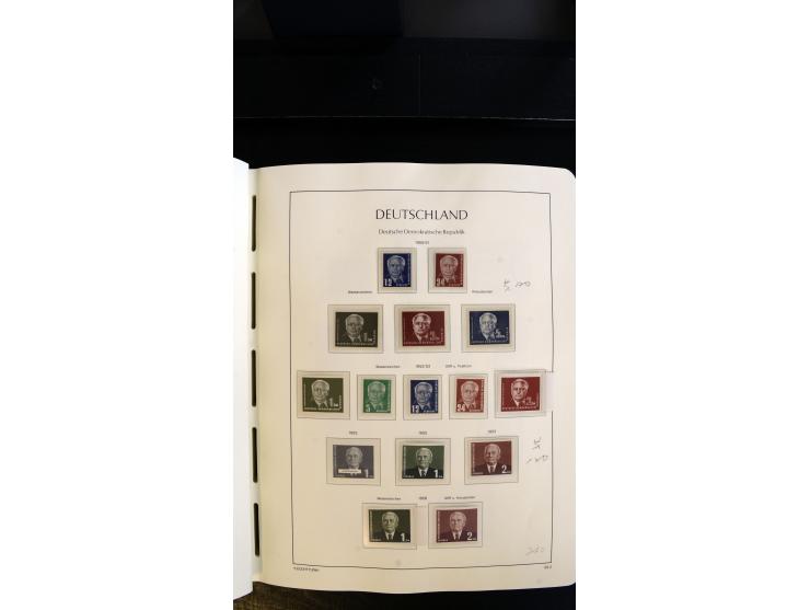 1945/2003(ca.), ungebrauchte/postfrische und gestempelte Sammlung mit einigen Briefen dabei gute frühe Ausgaben Bund/Berlin u