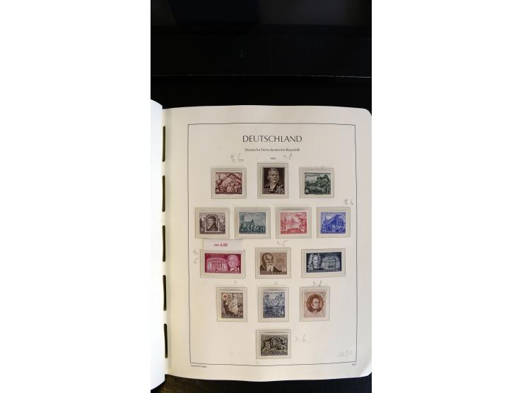 1945/2003(ca.), ungebrauchte/postfrische und gestempelte Sammlung mit einigen Briefen dabei gute frühe Ausgaben Bund/Berlin u