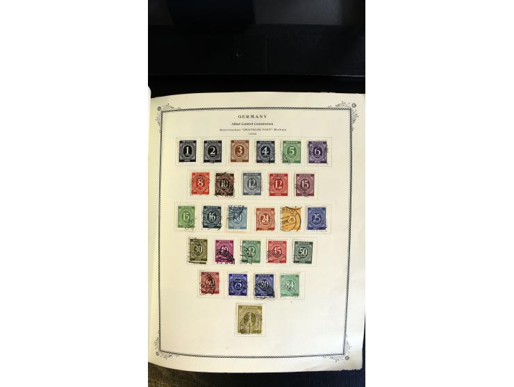 1945/2003(ca.), ungebrauchte/postfrische und gestempelte Sammlung mit einigen Briefen dabei gute frühe Ausgaben Bund/Berlin u