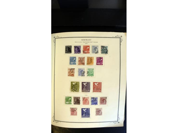 1945/2003(ca.), ungebrauchte/postfrische und gestempelte Sammlung mit einigen Briefen dabei gute frühe Ausgaben Bund/Berlin u