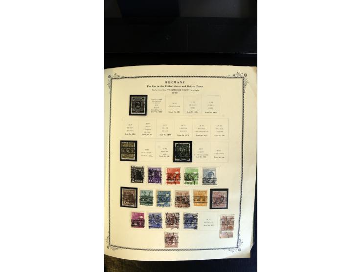 1945/2003(ca.), ungebrauchte/postfrische und gestempelte Sammlung mit einigen Briefen dabei gute frühe Ausgaben Bund/Berlin u