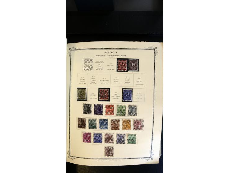 1945/2003(ca.), ungebrauchte/postfrische und gestempelte Sammlung mit einigen Briefen dabei gute frühe Ausgaben Bund/Berlin u