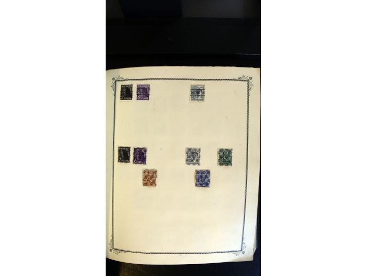 1945/2003(ca.), ungebrauchte/postfrische und gestempelte Sammlung mit einigen Briefen dabei gute frühe Ausgaben Bund/Berlin u