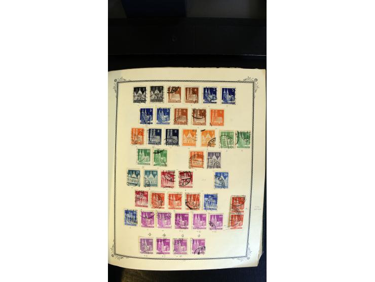 1945/2003(ca.), ungebrauchte/postfrische und gestempelte Sammlung mit einigen Briefen dabei gute frühe Ausgaben Bund/Berlin u