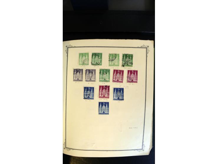 1945/2003(ca.), ungebrauchte/postfrische und gestempelte Sammlung mit einigen Briefen dabei gute frühe Ausgaben Bund/Berlin u