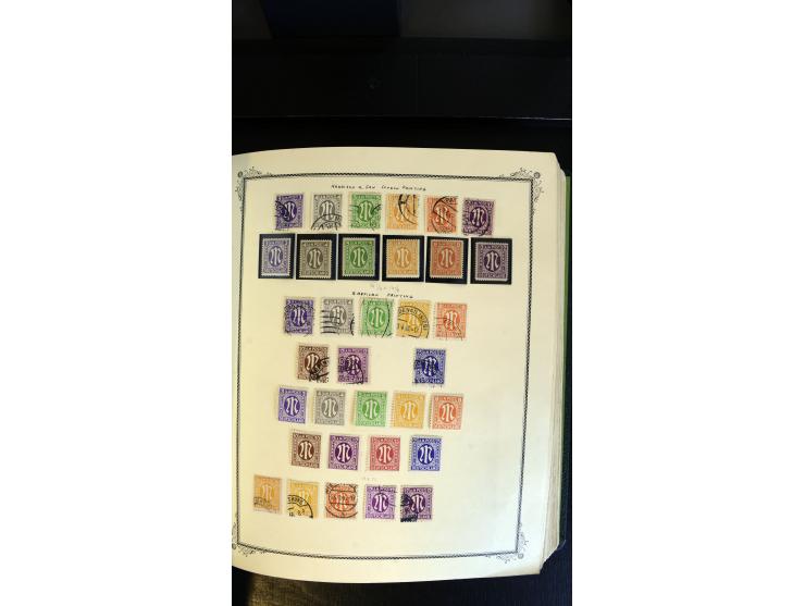 1945/2003(ca.), ungebrauchte/postfrische und gestempelte Sammlung mit einigen Briefen dabei gute frühe Ausgaben Bund/Berlin u