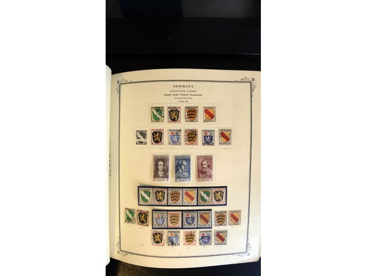 1945/2003(ca.), ungebrauchte/postfrische und gestempelte Sammlung mit einigen Briefen dabei gute frühe Ausgaben Bund/Berlin u