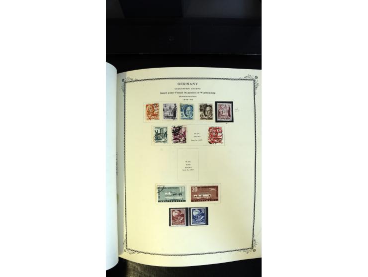 1945/2003(ca.), ungebrauchte/postfrische und gestempelte Sammlung mit einigen Briefen dabei gute frühe Ausgaben Bund/Berlin u