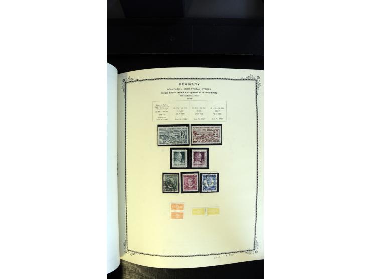 1945/2003(ca.), ungebrauchte/postfrische und gestempelte Sammlung mit einigen Briefen dabei gute frühe Ausgaben Bund/Berlin u