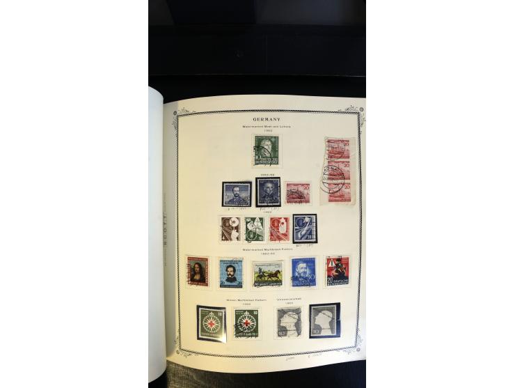 1945/2003(ca.), ungebrauchte/postfrische und gestempelte Sammlung mit einigen Briefen dabei gute frühe Ausgaben Bund/Berlin u