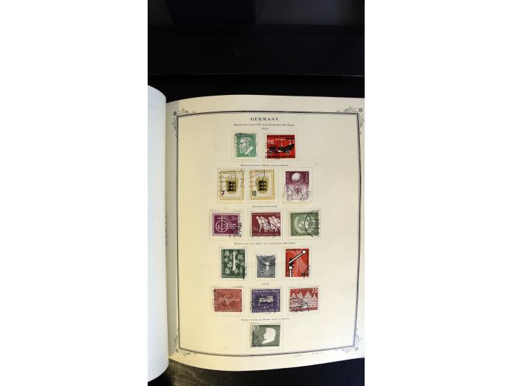 1945/2003(ca.), ungebrauchte/postfrische und gestempelte Sammlung mit einigen Briefen dabei gute frühe Ausgaben Bund/Berlin u